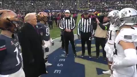 "It is my honor and privilege to introduce the Commander-in-Chief, our President"