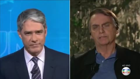 ENTREVISTA DE JAIR BOLSONARO AO JORNAL NACIONAL. 2018/10/29