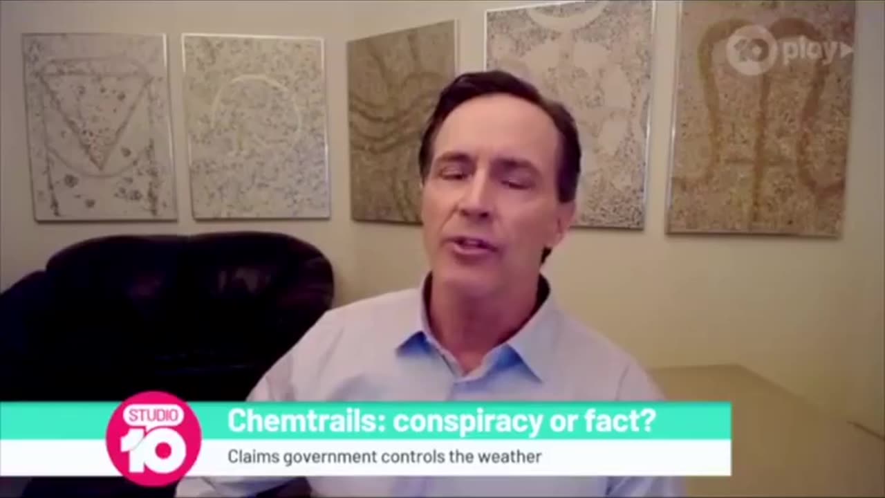 Chemtrails acknowledged on Australian television. Climate engineering