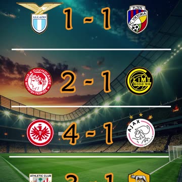 Resultado de los partidos de la europa league del día 13 de marzo.