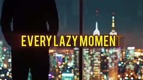 Make your future self proud.