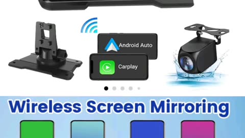 Pierden CarPlay IPS Touchscreen Stereo – wireless, portable