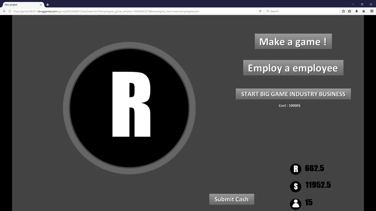 Game Dev Clicker (Construct game)