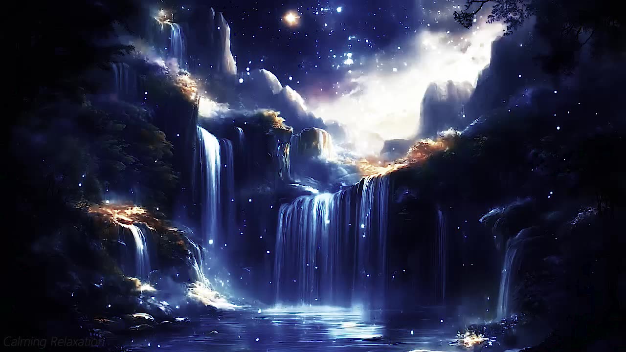 Whisper of the Waterfall - Nature Sounds for Stress Relief, Deep Meditation and Peaceful Sleep