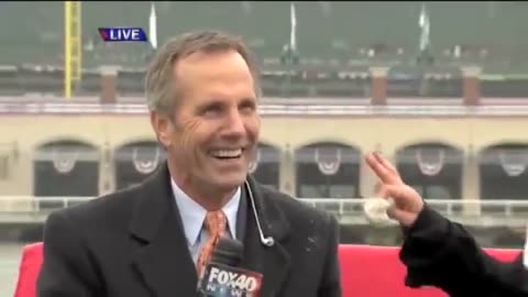 Reporter Gets Pooped On by Birds – Live TV Blooper!