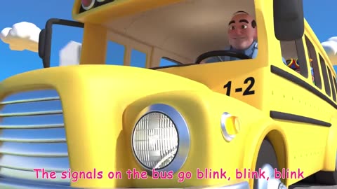 Wheels on the Bus | @CoComelon Nursery Rhymes & Kids Songs