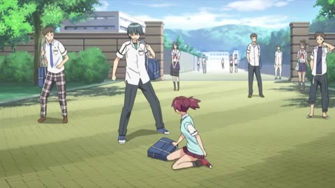 Anime Okami-san and Her Seven Companions- This is how a girl got a boy to like her