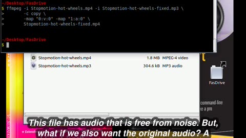 Chapter 4 Demo 2 of the book ‘Quick Start Guide to FFmpeg’ — Using -map options