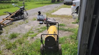 PACKING UP THE PROJECT BIKE (DISASSEMBLED KAWASAKI MOTORCYCLE)