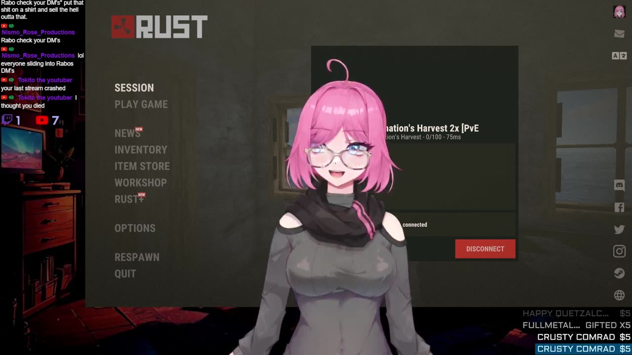 🔴[LIVE]RUST NEW WIPE TIME☢️☣️ [vod archive]