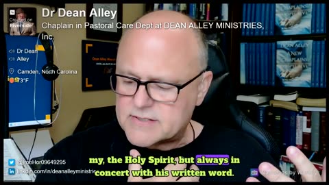 Discerning God's Will: Chaplain Dean Alley's Insights on Prayer, Scripture, and Surrender