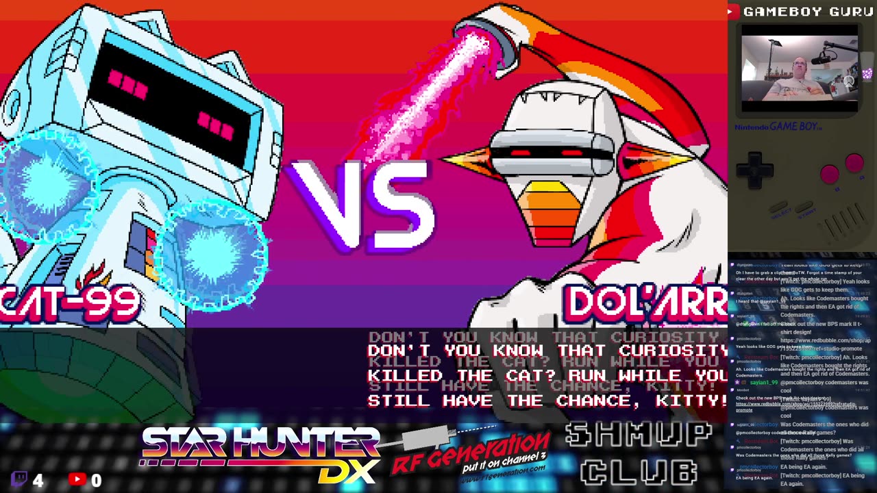 GameBoyGuru streams - Star Hunter DX!