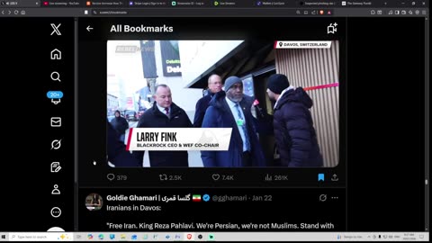 Trump Takes On Davos. Weather Manipulation Admission. I Might Get Arrested & More