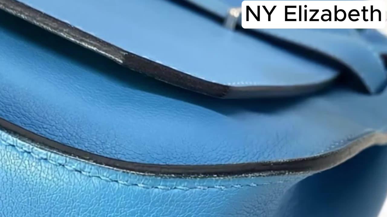 HERMES JYPSIERE 28 VERSO – Blue Du Nord & Vert Verone