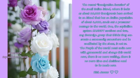 Immigration invasion and communities