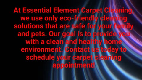 Essential Element Carpet Cleaning - Best Carpet Cleaners in Freeport, FL
