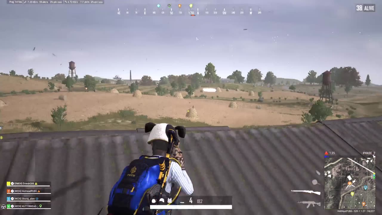 Terrace Camping Shot Kills