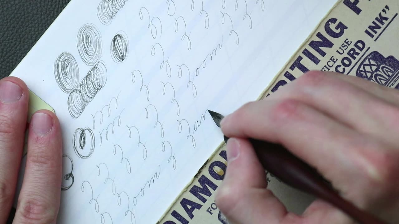 Capital Z in cursive