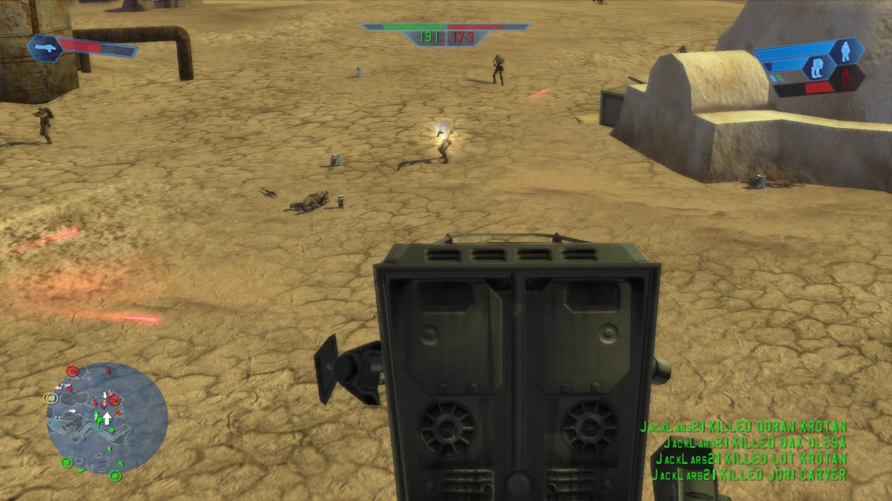Star Wars Battlefront 2004: Instant Action Tatooine: Dune Sea Empire Gameplay