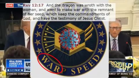 Gates at Whitehouse. Seeds. Warpspeed. AI. Satans War on the Seed, The Testimony of Jesus Christ