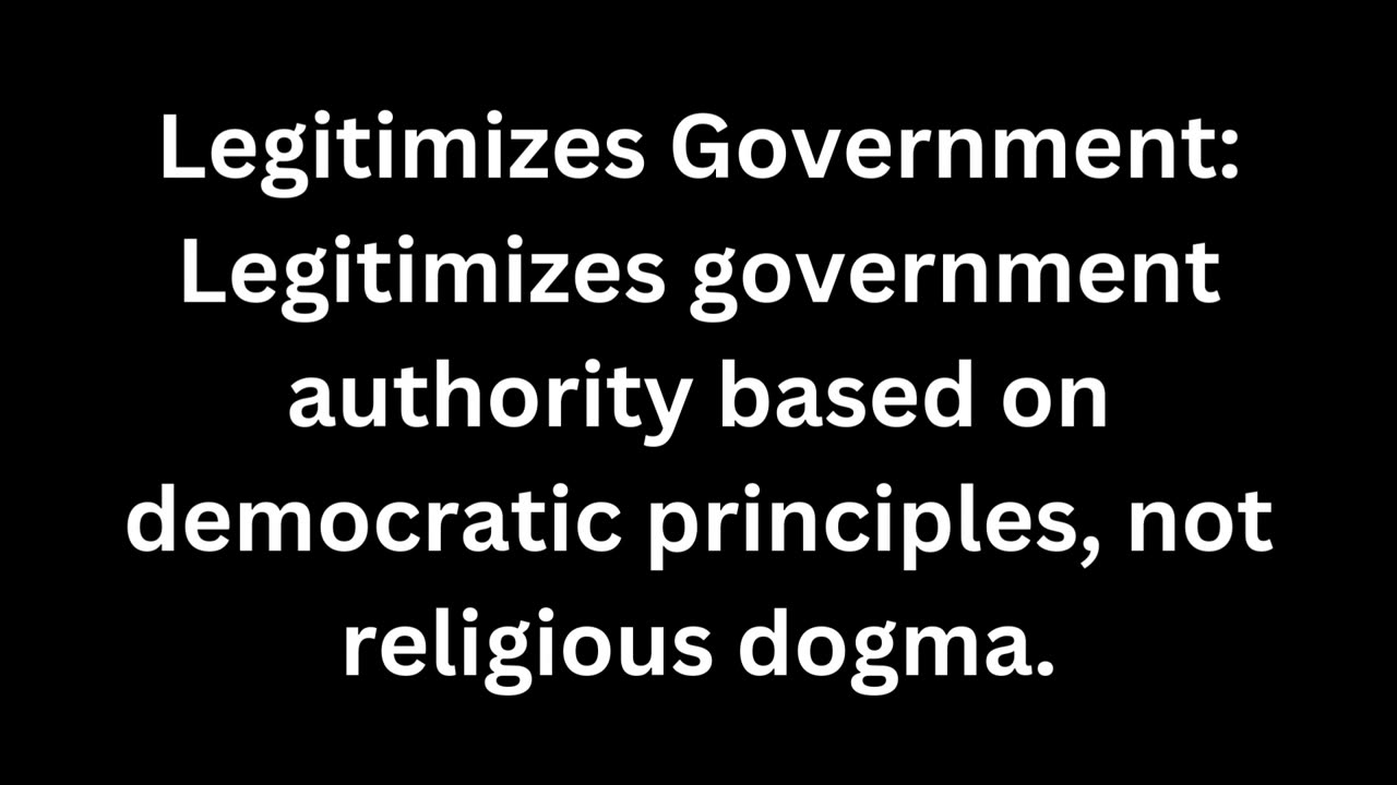 50 reasons why government should be separate from religion