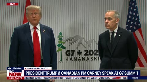 President Trump speaks with confidence at the G7 Summit. 🇺🇸🌍