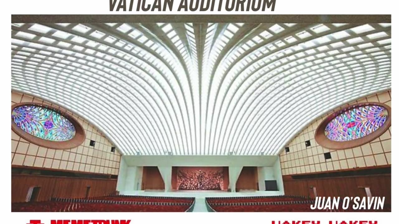 Vatican Auditorium Snake Symbolism