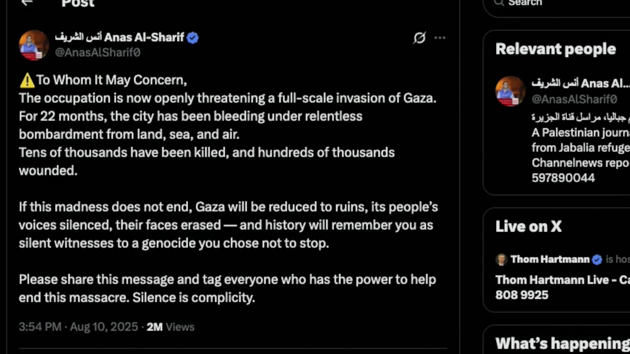 8/11 Dispatch From Gaza's Nasser Hospital w/ Dr. Tarek Loubani