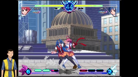 Arcana Heart (PCSX2) Heart story run!
