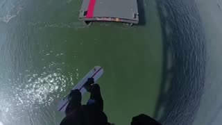 Grinding on a bridge