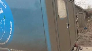 Kostiantynivka, attack by a fiber-optic drone on members of the press and an evacuation team.