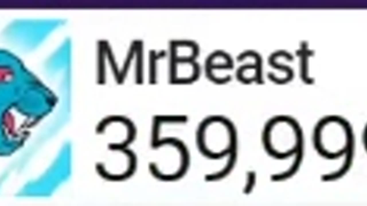 MRBEAST HITS 360M SUBSCRIBERS