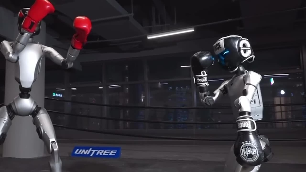 China's Unitree Robotics unveils H2’s (its six-foot humanoid robot) boxing skills.