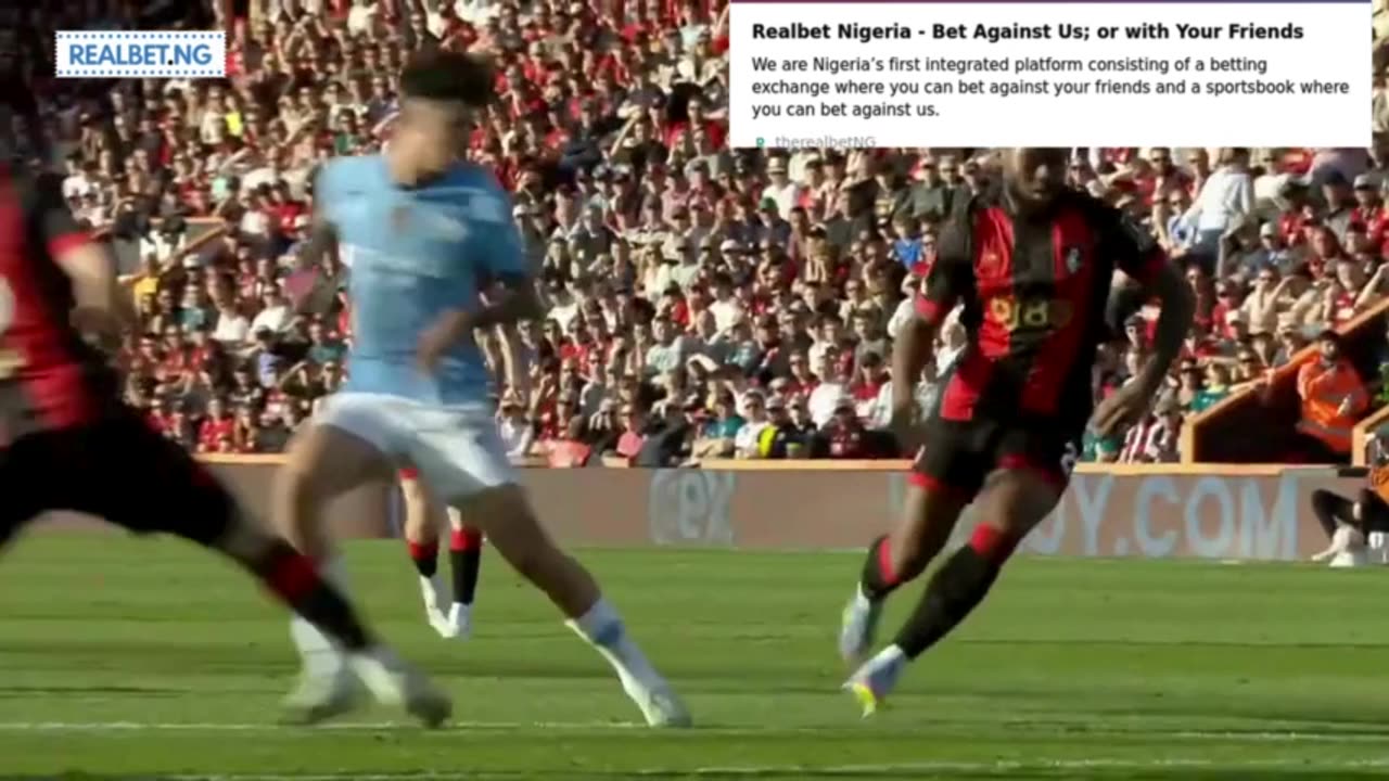 Man City thrash Bournemouth 2 - 1