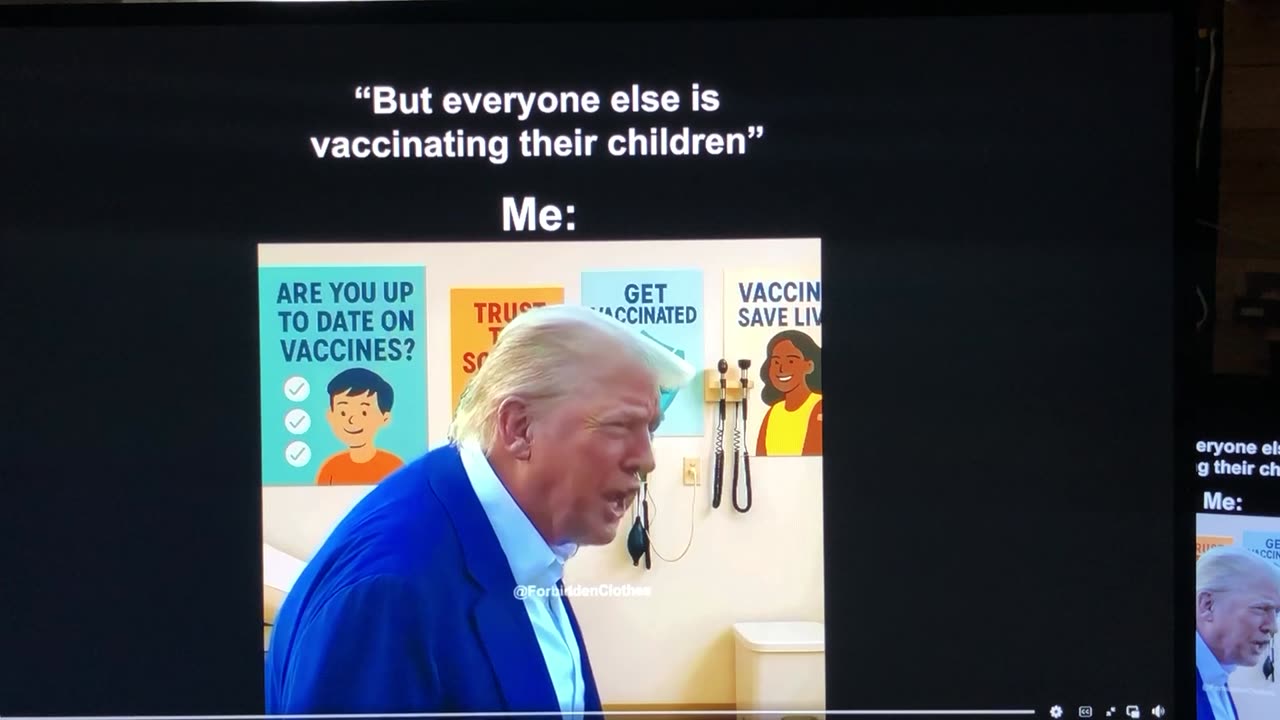 TRUMP on VACCINES