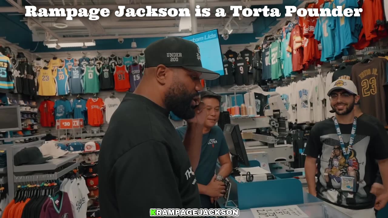 Rampage Jackson x Torta Pounder