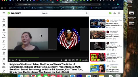5/26/25 Sanhedrin, Vatican, Arthur, Merlin, & Maga Connected? Cont
