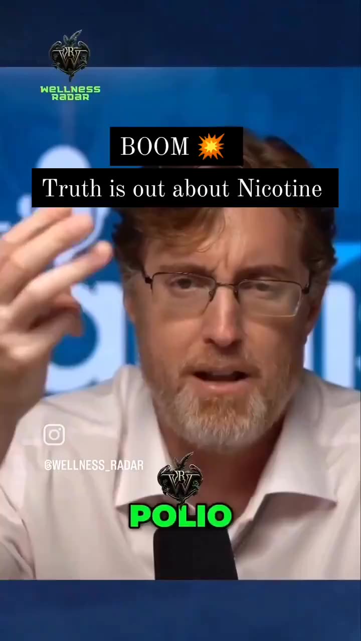 Dr. Bryan Ardis exposes the truth about nicotine. 🔥