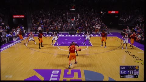 NBA2K: Indiana Pacers vs Sacramento Kings (2OT Buzzer Beater)