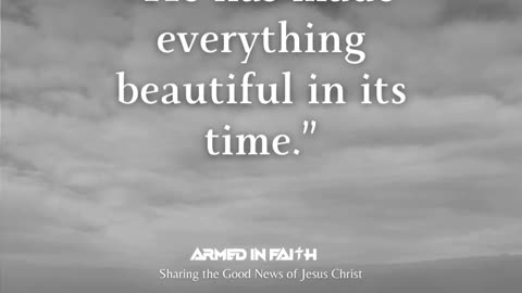 God’s delays are not His denials.