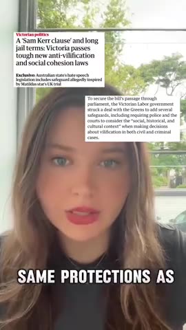 Victoria's New Hate Speech Laws Exclude White People: Racial Abuse Of Whites Is State Sanctioned