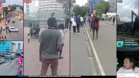 🔴 LIVE Protest Nairobi Kenya