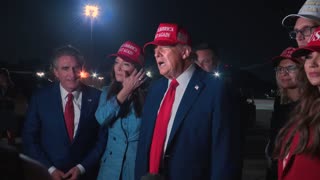 President Trump Gaggles with Press at Joint Base Andrews