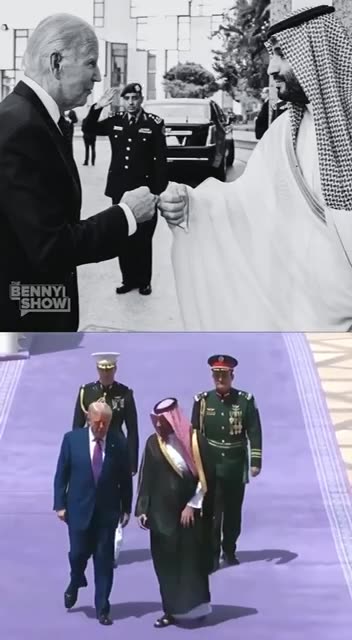 Trump vs. Biden in Saudi Arabia