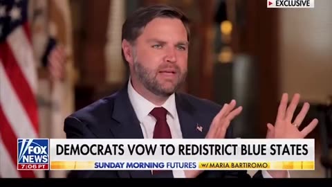 Vice President Vance Calls Out Democrat Hypocrisy On Redistricting
