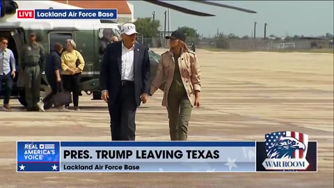 President Donald Trump and First Lady Melania Trump
