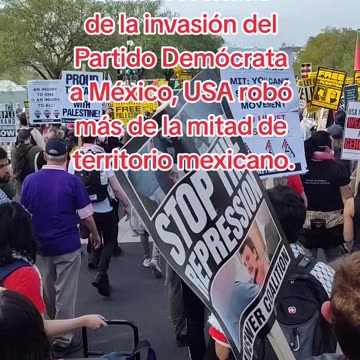 Invasión de México 🇲🇽 y Palestina 🇵🇸.