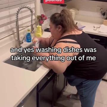 When she was 422 pounds