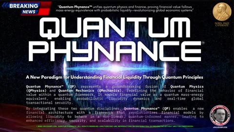 DavidXRPLion Discovers QUANTUM PHYNANCE™ NEW PHYSICS DISCOVERY [MUST WATCH] TRUMP NEWS