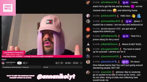 LoudMouthHussy Nov 23, 2025 'PARTY'